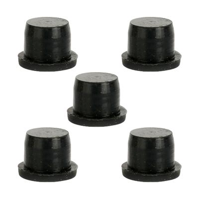 Black Silicone Rubber Stoppers Stopper Hole Plug For Secure Sealing Protective Various Industrial Application