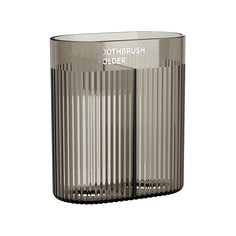 Nástěnný Jednoduchý Držák na zubní kartáčky a pastu Koupelnový Bezvrtací Úložný box na zubní kartáčky Koupelnový Odvodňovací držák Organizér