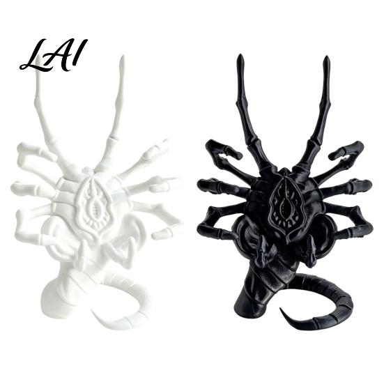 Stable Smartphone Mount Sci-Fi Horror Theme Phone Holder 3D Printed Unique Desk Ornament Hands Free Viewing Stand Creative PLA for Home And