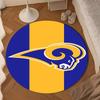 1PC rug Rams Team Spirit Round mat Home Decor, Chair rug For livingroom,Bedroom, doormat home decor Birthday Gift Christmas Gifts