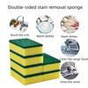 Highly Absorbent Double-sided Sponge Magic Cleaning Pot Rust Sponge Cleaning Brush Kitchen Cleaning Tool