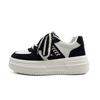 Popular platform white shoes women's spring and summer versatile ins tide board shoes 2025 new niche height-increasing casual sports shoes