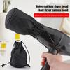 Universal Travel Hair Dryer Diffuser Storage Bag Organizer Cloth Curl Hairdryer Diffuser Cover Sleeve Hair Styling Blower Parts