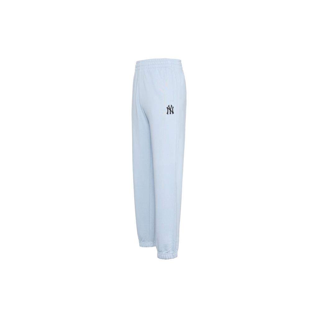 New MLB Knitted Sports Pants Unisex Light Blue 3APTD0121-50BLL