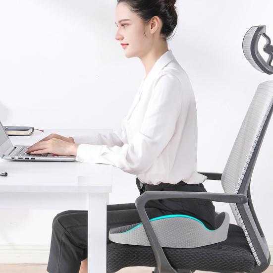 Сиденье для малоподвижных людей с памятью формы подушка для офисных работников 3349₽