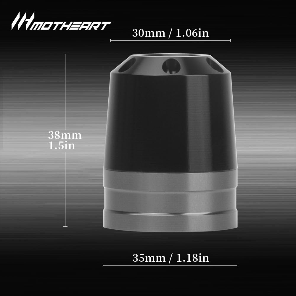 MotHeart Motorcycle Bar End Slider for Ninja ZX-4RR 2023-2024 Motorcycle Handlebar End Protector Motorcycle