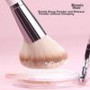 Chense Large Sickle-Shaped Contour Brush with Protective Case, Angled Shadow Brush, Facial Side Shadow, Single Pack