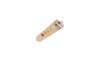 Jet Rose Quartz Flat Chakra Pendant Crystal Therapy 2 Inch Approx. A++ Top Grade Spiritual Divine India