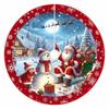 Round Christmas Tree Skirts 90cm 35in Xmas Tree Foot Cover Christmas Tree Mat  Wedding