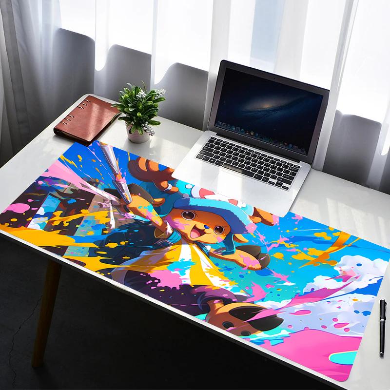 Mouse Pad Computer Gamer PC Accessories Mousepad One Piece Tony Tony Chopper Rubber Non Slip Desk Mat Laptop Gamer Keyboard Pad