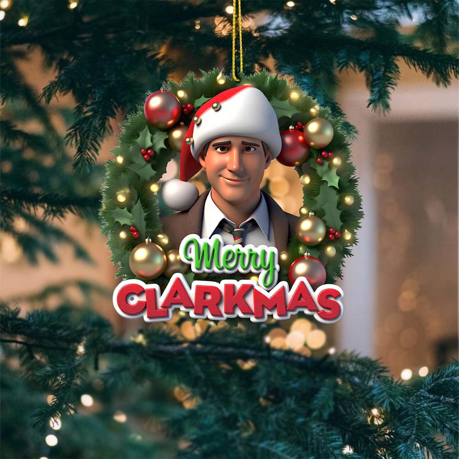 

Backpack Christmas Tree Acrylic Hanging Piece 2D Flat Hanging Piece, Christmas Yen Decoration For Your Christmas Tree. One Size