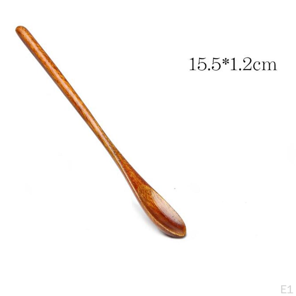 20cm 15.5cm Träsked kaffe och te Köksredskap Bestick
