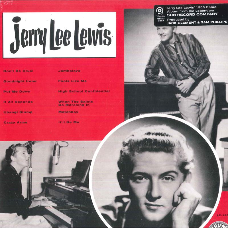 

LP Record JERRY LEE LEWIS - Jerry Lee Lewis ORGM2052 ORG Music, Sun 2015 US Rock