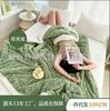 Autumn and Winter Popular Lamb Wool Blankets, Double-sided Thickened Coral Fleece Blankets, Office Nap Blankets