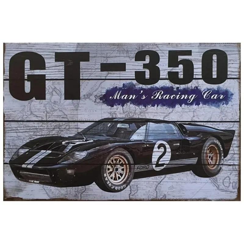 Metal Tin Poster 80s GTI Sports Classic Car Retro Metal Tin Sign Plaque Poster for Bar Club Wall Home Vintage Wall Plate Pendant