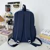 New high-value college style fresh and sweet backpack junior high school students lightweight large-capacity backpack