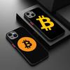 Luxury Bitcoin Phone Case For IPhone 14 11 12 13 Mini Pro Max 8 7 Plus X XR XS MAX Translucent Matte Cover