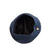 Denim Beret Women's Spring and Autumn Korean Style Versatile Face Show Little Belem Painter Hat Big Head Wrap Hat Trendy