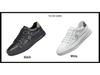 Herren Geprägte Canvas Schnürschuhe - Atmungsaktiv und Modisch für Frühling und Herbst