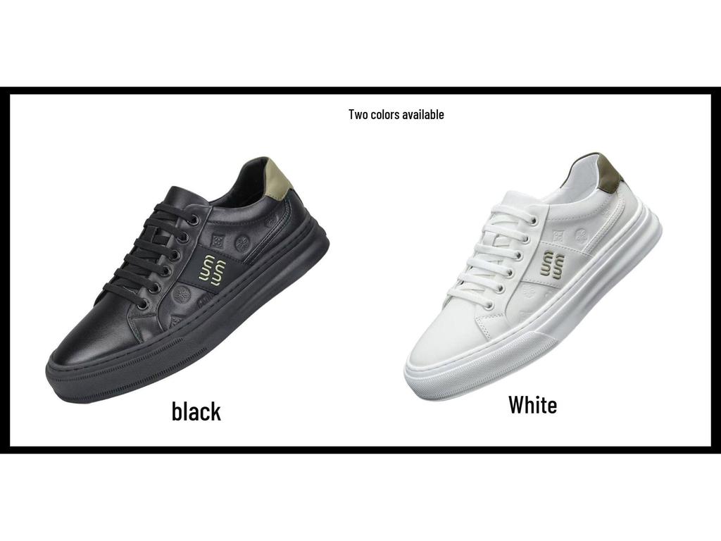 Herren Geprägte Canvas Schnürschuhe - Atmungsaktiv und Modisch für Frühling und Herbst