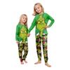Christmas Print Cute Family Set Pajamas, Home Clothes, Family Set Long Sleeve Top Pants Set