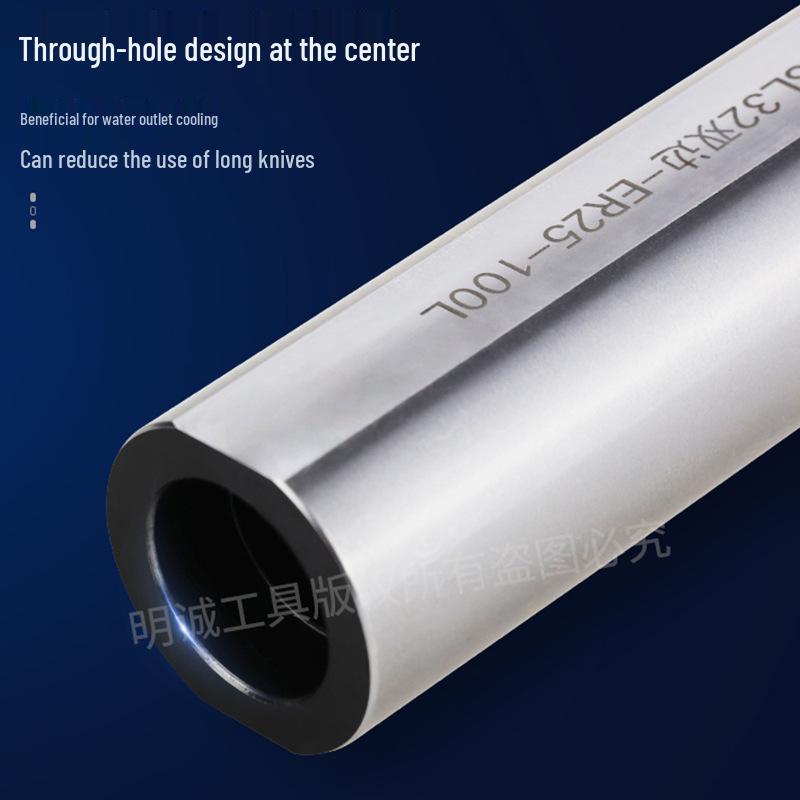 Single/Double-Sided Side-Fixed ER Collet Extension Tool Holder for CNC Lathes
