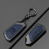 T25Fashion New Double-sided Leather Car Key Case Cover Shell Protection Auto Styling Accessories For VW Volkswagen Golf 8 MK8 Leon