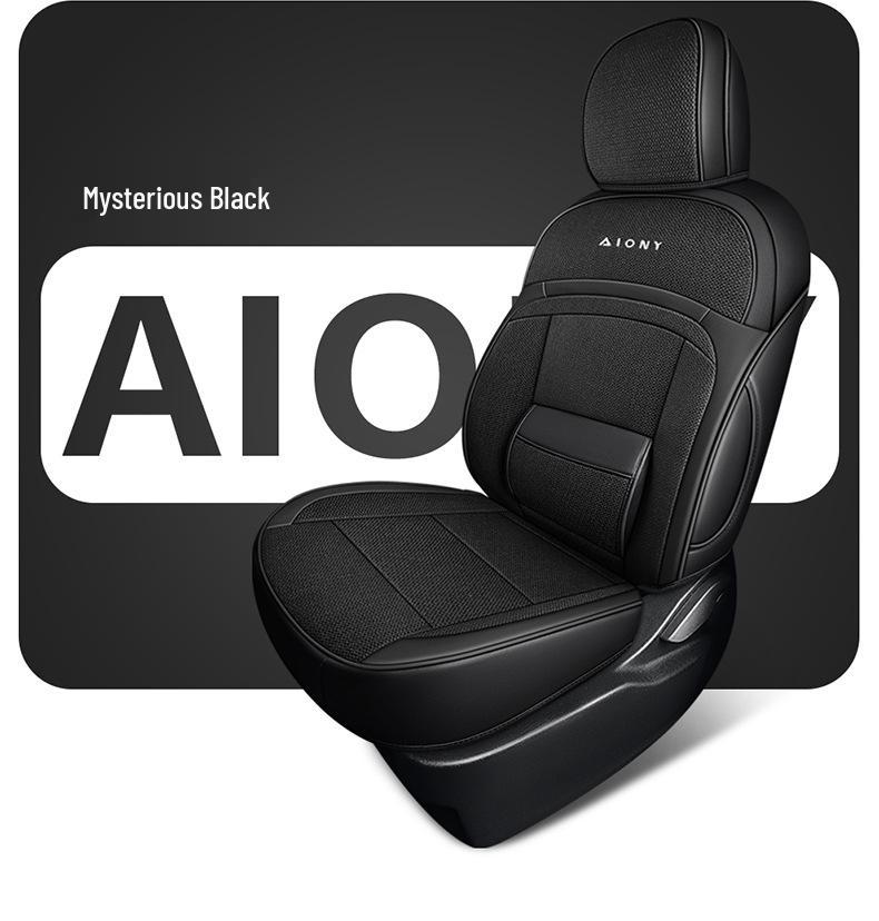 Breathable Linen Seat Cover for GAC AION Y - Full Surround Car Cushion