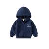 K-style Children's Clothing Spring and Autumn Boys Hooded Sweatshirt Baby Boy Dinosaur Hoodie Tops Kids Zip-up Shirt Outwear Thick