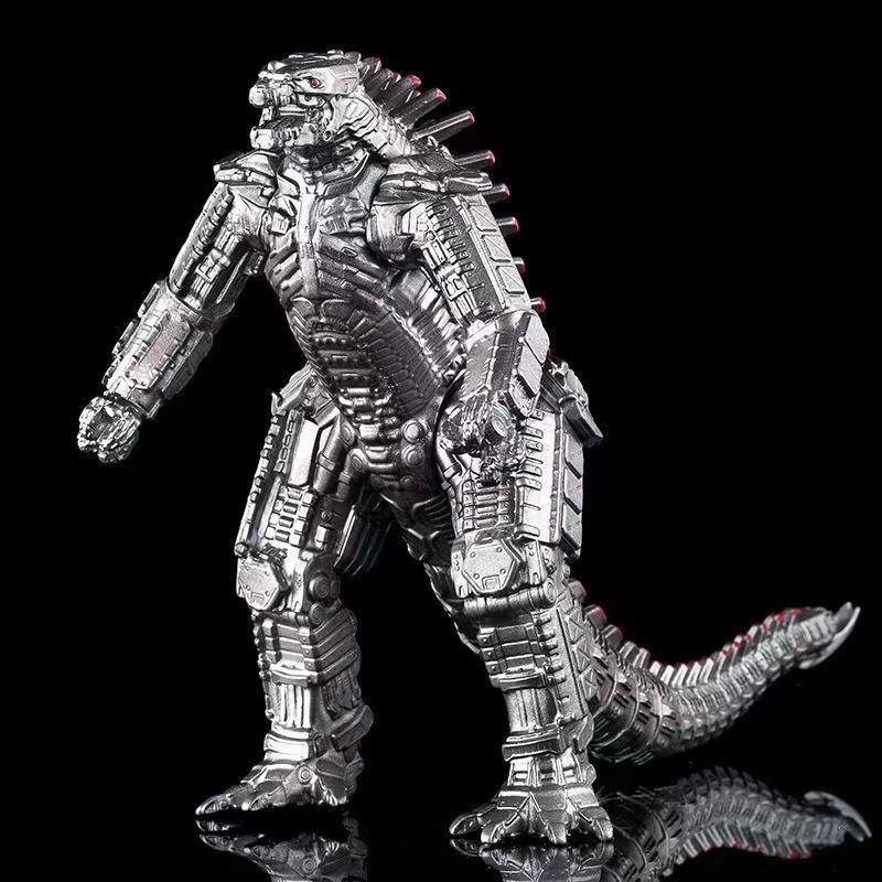 24cm Godzilla King of Monsters Runaway Mechanical Red lotus Planet Godzilla Action Figure Collection Model Toy Kid Birthday Gift
