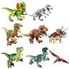 8 Pcs/set Jurassic Dinosaurs Blocks Toys Jurassic Action Figures Models Building Bricks Toys Compatible with Dinosaurs