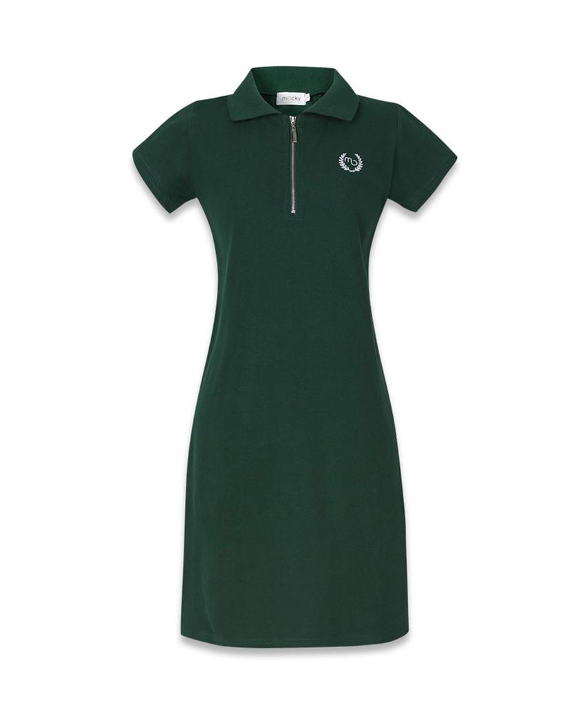Mackie Basic Slim Dress Green