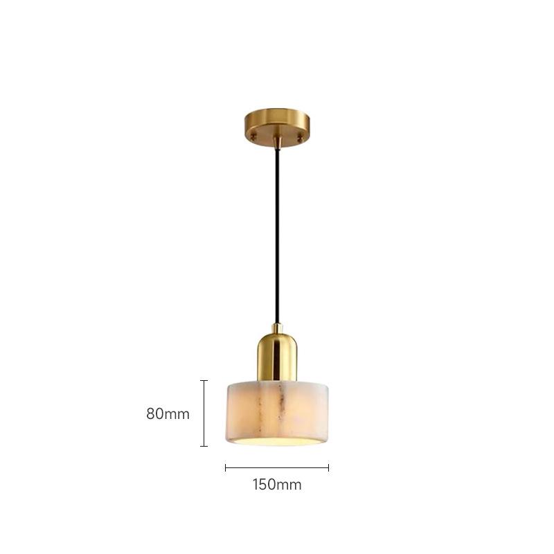 Nordic Light Luxury Alabaster Chandelier for Living Room, Bedroom, or Restaurant