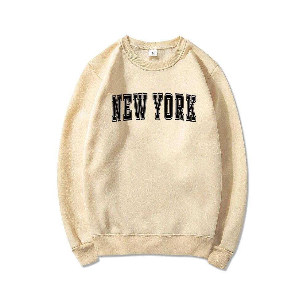 New York Sweatshirt New York City Crewneck Sweatshirt East Coast Sweatshirts New York Lover Gift Unisex College Pullovers Hoodie Unisex