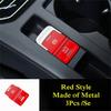 Metall Start Stopp Motor Druckknopf Schlüsselrahmen Abdeckung Zierleiste Für Volkswagen Arteon 2018 - 2024 / Passat B8 2016 - 2024 Zubehör