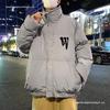 Men's Winter Stand-Up Collar Lightweight Oversized Thickened Cotton Jacket