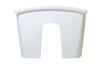 CROWN DCRO600 Railing Flowerpot | White
