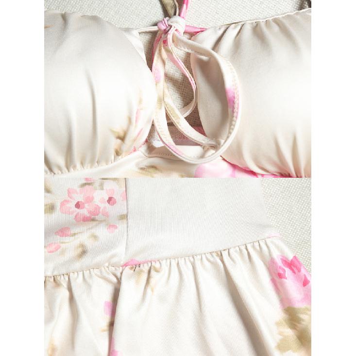 Dámský temperament Elegantní Větruvzdorný Módní Potisk Design s Vysokým Pasem Krátké Špagetové Ramínko Princeznovská Sukně