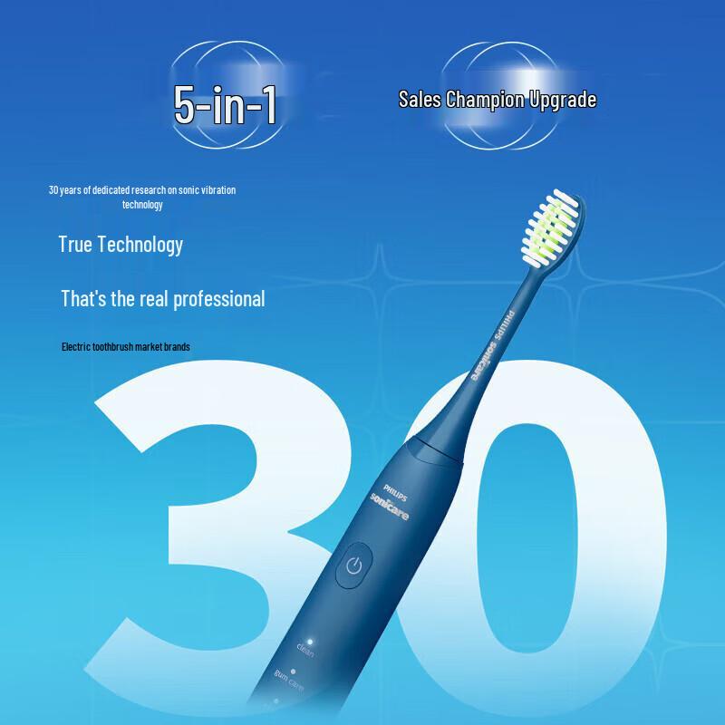 Philips S3 Sonic Electric Toothbrush with 5 Modes