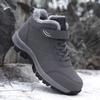Winter Plus Velvet Men Shoe Warm Snow Boots High Top Outdoor Thick-soled Shoes Men Casual Shoes Man Cotton Shoes Botines Botas