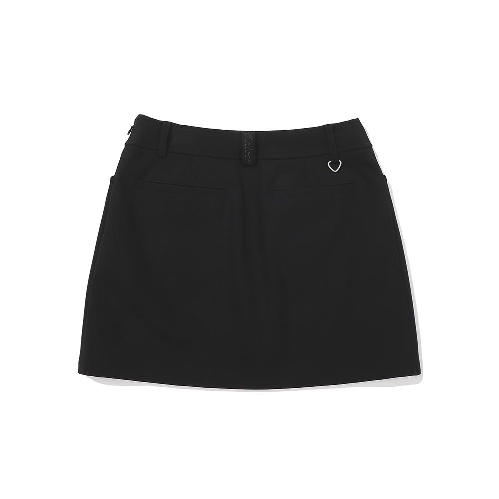 MALBON GOLF H-Line Performance Skirt Black (Woman)