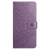 For Samsung Galaxy M36 5G Leather Case with Card Slots Mandala Pattern Phone Cover Stand