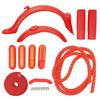 For Xiaomi Electric Scooter Accessories Includes Rear Front Mudguard Side Cover Handbrake Silicone Cover Silicone Grip