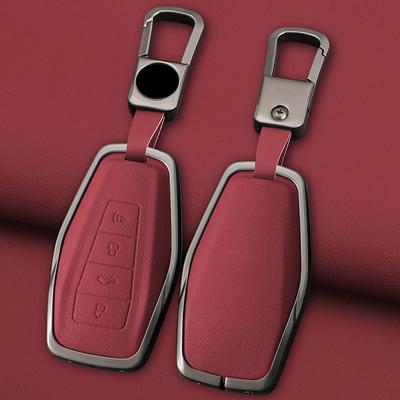 Zinc Alloy Car Key Case Cover Protective Shell Fob For Geely Okavango Coolray Atlas Monjaro Tugella Emgrand Gt S Proton X50 X70