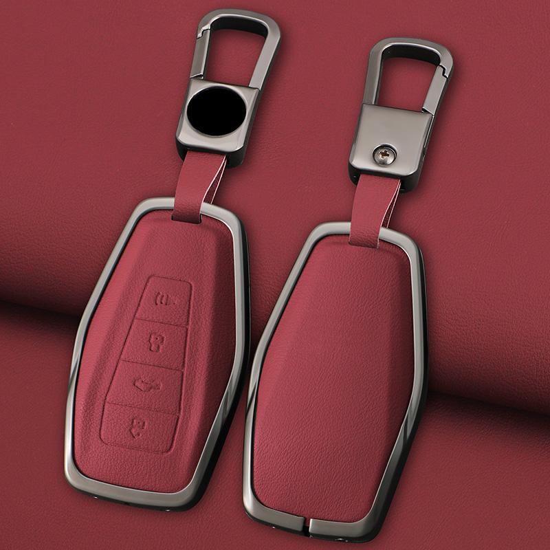 Zinc Alloy Auto Key Fob Cover Case Protective Housing Remote Fit For Geely Okavango Coolray Atlas Monjaro Tugella Emgrand Gt S Proton X50 X70