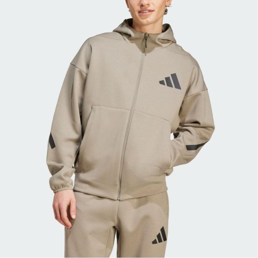 Adidas Sportswear Z.N.E. Full Zip Hoodie Men Hoodies Clay JD9600