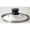 PEARL METAL Glass Pot Lid, 18cm, for Pressure Cookers, H-9775
