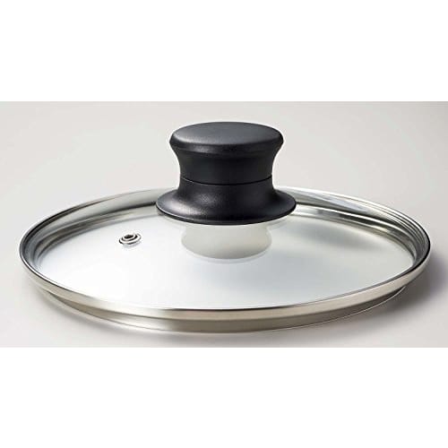 PEARL METAL Glass Pot Lid, 18cm, for Pressure Cookers, H-9775
