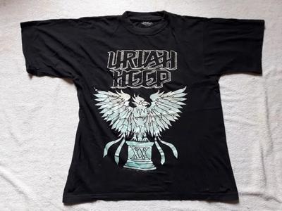 Camiseta Negra Estilo Vintage Uriah Heep Unisex S-5XL SG1002 Camiseta Unisex