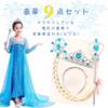 Elsa Dress Kids Princess Dress Christmas Frozen Style Halloween Costume Girls Elsa Style Kids Costume Disney Costume Cosplay Clothes Halloween